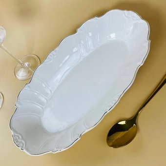 Блюдо Lenardi Крокус Золото 109-245