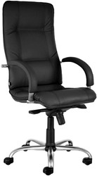 Кресло Новый Стиль STAR Steel Chrome LE-A (черный)