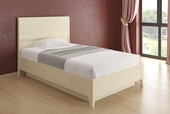 Кровать Лером Камелия КР-1761-БД 120x200 (дуб беленый)