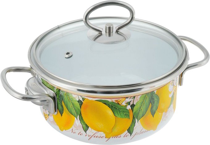 Кастрюля СтальЭмаль Limon 1SB165S