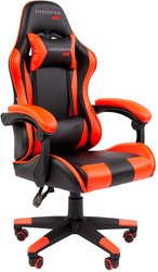 Игровое (геймерское) кресло CHAIRMAN Game CH29 (экокожа черный/красный)