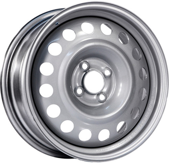 Штампованные диски TREBL 53B35B 14x5&quot; 4x98мм DIA 58.6мм ET 35мм Silver