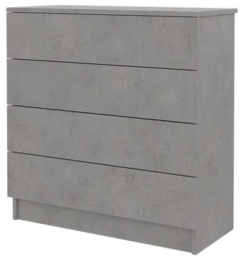 Комод Горизонт Нео 760 4 ящика (бетон)