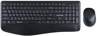 Клавиатура + мышь QUMO Space (черный)