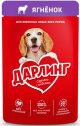 Консервированный корм для собак Дарлинг Ягненок в подливе 75 г