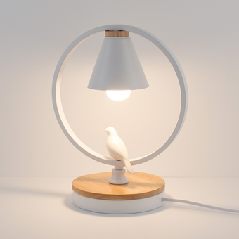 Настольная лампа Home Light Астерия E019-4-W (белый)