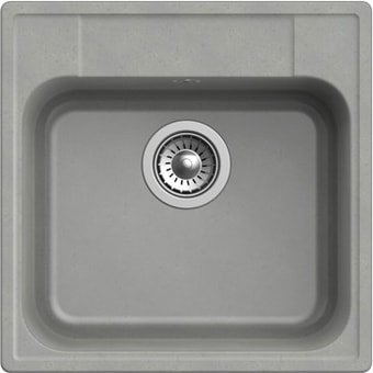 Кухонная мойка GranFest QUARZ GF-Z48 (серый)