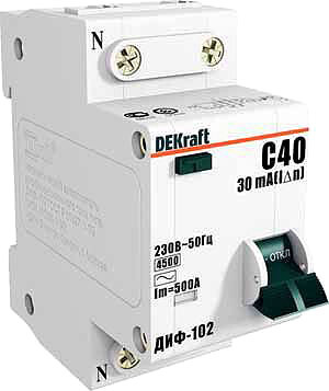 Дифференциальный автомат Schneider Electric DEKraft 16202DEK