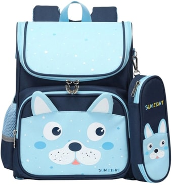 Рюкзак Sun Eight SE-2798 (темно-синий/голубой)