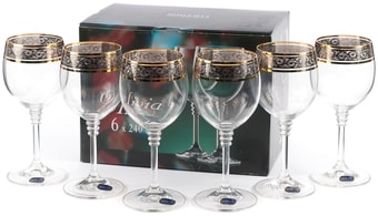 Набор бокалов для вина Bohemia Crystal Olivia 40346/43249/240