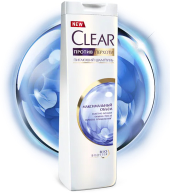 Шампунь Clear Vita ABE против перхоти для женщин Максимальный объем 400 мл