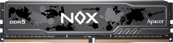 Оперативная память Apacer NOX 8ГБ DDR5 5200 МГц AH5U08G52C52RMBAA-1