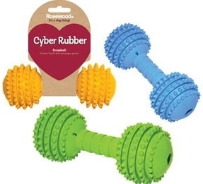 Игрушка для собак Rosewood Сyber Rubber Гантель 15 см 20082/RW