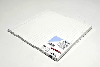 Металлический канал для переплета OPUS O.Simple Channel 210x5 мм OSCMI21025BIA (25 шт, белый)