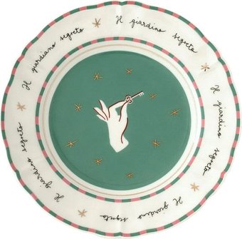 Тарелка обеденная Bitossi Il Frutto Della Passione PAN01022 (рука)