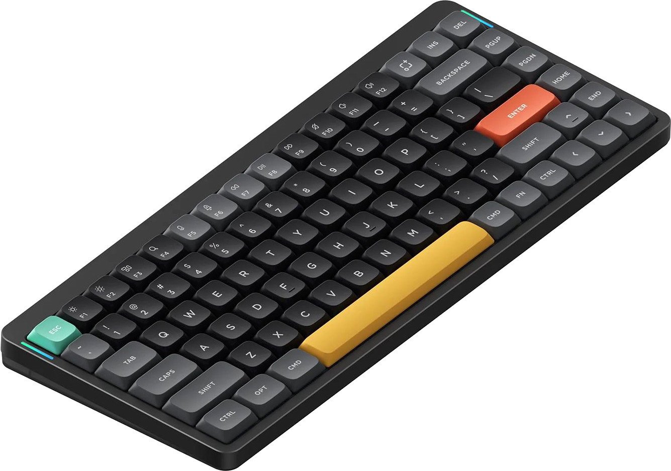 Клавиатура NuPhy Air75 V2 Basalt Black (Gateron Low Profile Red 2.0)