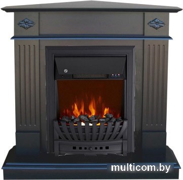 Каминокомплект Smolcom Brighton Corner STD-ASP с Aspen Black (венге)