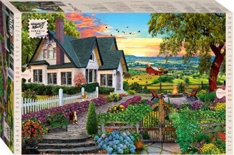 Пазл Step Puzzle Вид с вершины холма 79160