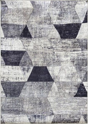 Ковер для жилой комнаты Linea Hali Banco P1044-GREY (0.75x1.5)