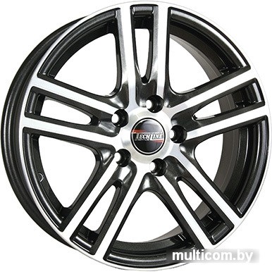 Литые диски TechLine 529 15x6" 4x100мм DIA 67.1мм ET 38мм BD