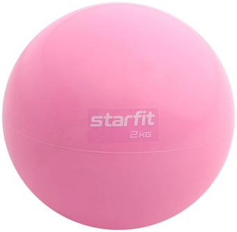 Медбол Starfit GB-703 2 кг (розовый пастель)