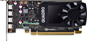 Видеокарта PNY Quadro P1000 4GB GDDR5 [VCQP1000-PB]