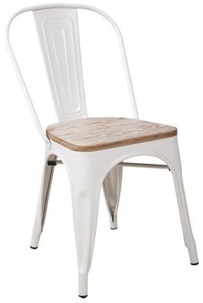 Стул Signal Loft (белый/орех)