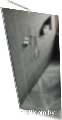 Душевая стенка MaybahGlass 195х109 MGD-680-1у (сатин/белый матовый)