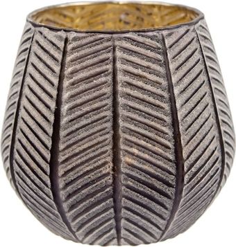 Подсвечник Вещицы NGB-26 (серый/золото)