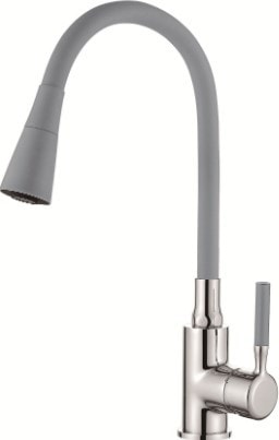 Смеситель Ledeme L4199-9 (хром/серый)