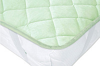 Защитный наматрасник Vegas Protect Cotton S4 130x200 (фисташковый)