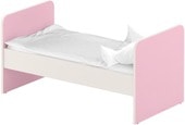 Кровать Славянская столица ДУ-КО12 (белый/розовый)