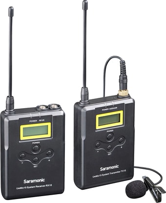 Микрофон Saramonic UwMic15 RX15+TX15