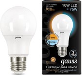 Светодиодная лампа Gauss E27 10 Вт 2700 K [102502110-T]