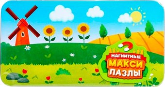 Мозаика/пазл Puzzle Time Магнитные макси. На ферме 9347985