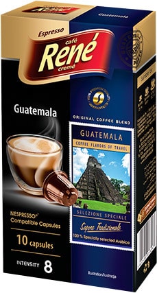 Кофе в капсулах Rene Nespresso Guatemala 10 шт