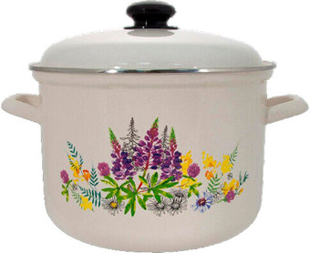 Кастрюля Лысьвенские эмали Люпины С-1615АП2/4Жм