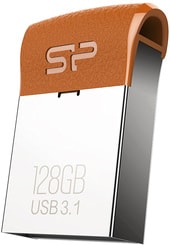 USB Flash Silicon-Power Jewel J35 128GB (серебристый)