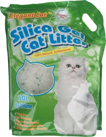 Наполнитель Elegant Cat с запахом яблока (10 л)
