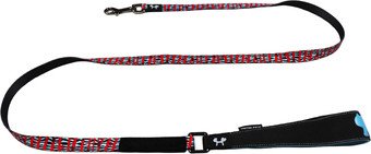 Поводок United Pets Complete Me Leash (S, красная зебра)
