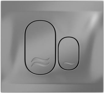 Панель смыва Grossman Galaxy 800.Т1.01.110.110 (хром матовый)