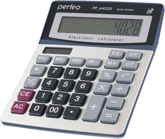 Бухгалтерский калькулятор Perfeo PF A4028