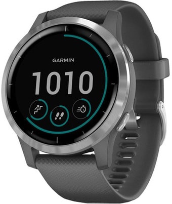 Умные часы Garmin Vivoactive 4 (серый/серебристый)