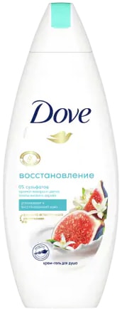 Косметика по уходу за телом Dove Крем-гель для душа Инжир и лепестки апельсина 250 мл