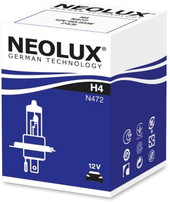 Галогенная лампа Neolux H4 Standart 1шт [N472]