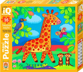 Мозаика/пазл Айрис-Пресс IQ Макси. Жирафик Тоша 2+ 9785811282265 (16эл)