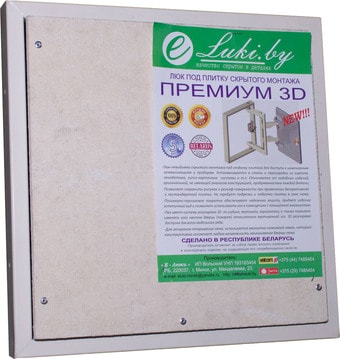 Люк Eluki Премиум 3D (25x40 см)