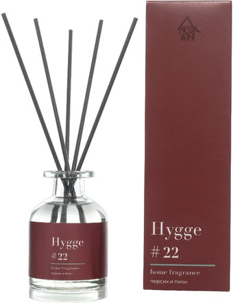 Аромадиффузор Arida Home Hygge №22 Персик и пион (50 мл)