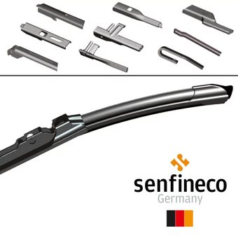 Щетка стеклоочистителя Senfineco FT-U80 18", Flat Multi Wiper Blade 18" 450мм