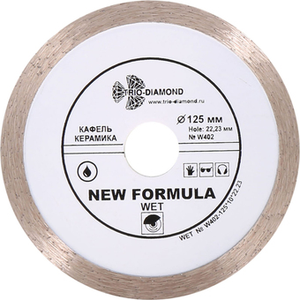 Отрезной диск алмазный Trio Diamond W402